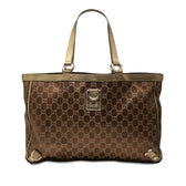 Abbey D-Ring Tote Leather Large