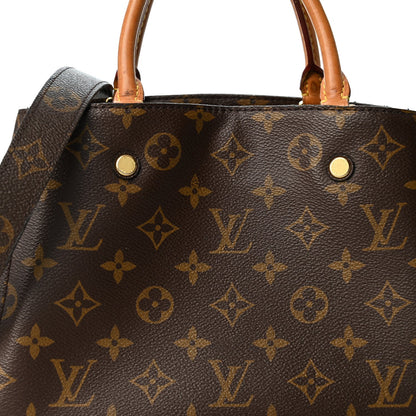 Louis Vuitton Monogram Montaigne BB Brown