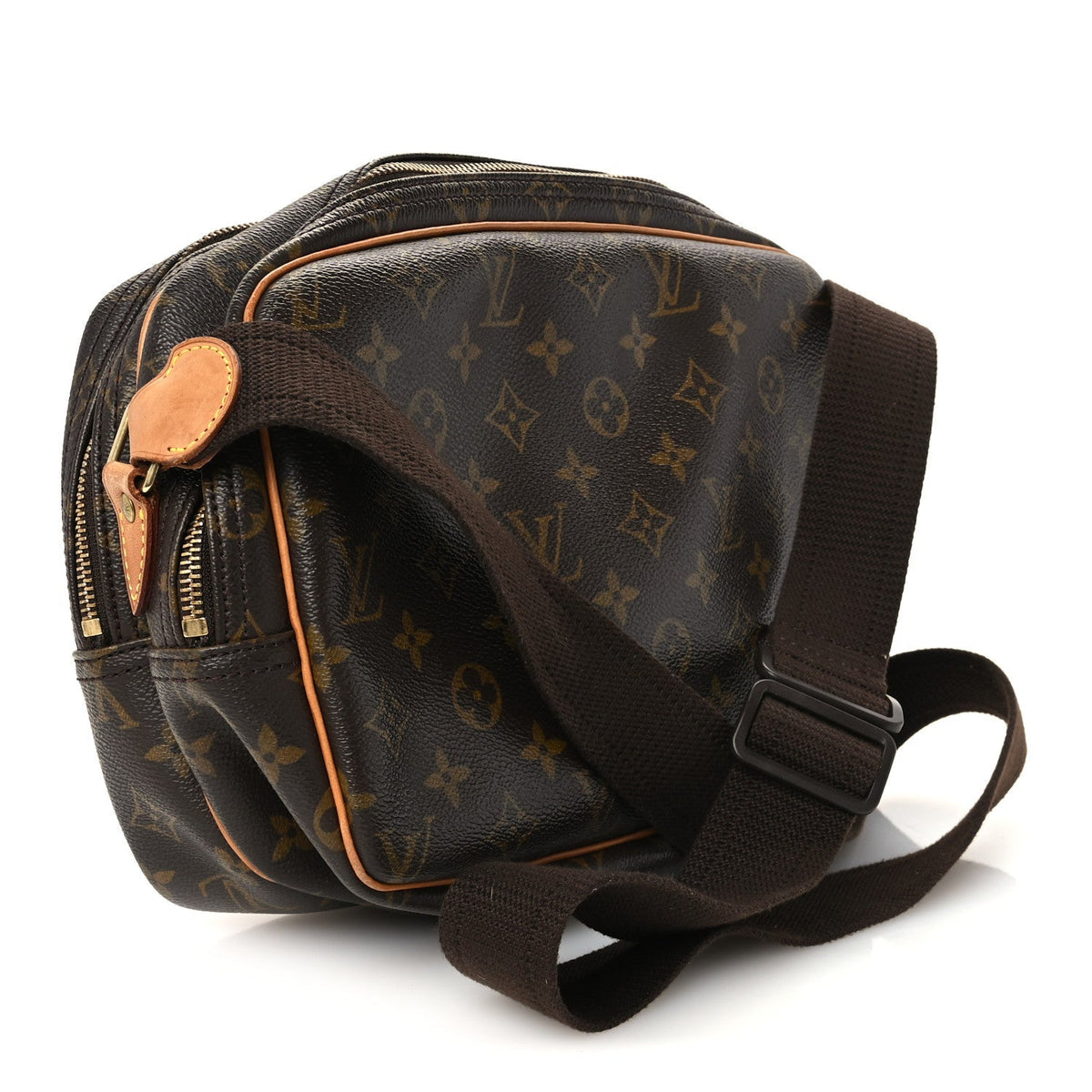 Louis Vuitton Monogram Reporter PM Brown