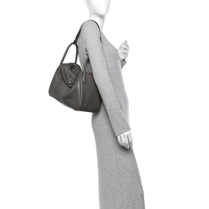 Hermes Taurillon Clemence Lindy 30 Etain