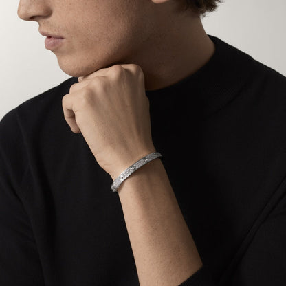 18K White Gold Diamonds Cartier Love Bracelet