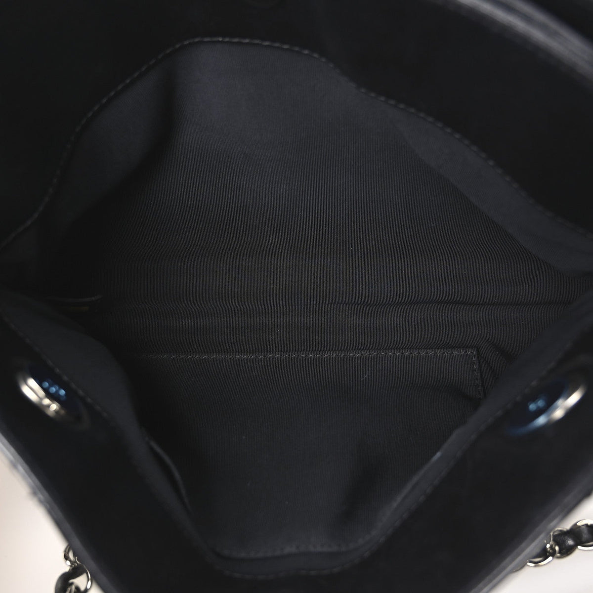 Chanel Patent Quilted Just Mademoiselle Bowling Bag Black 1986915