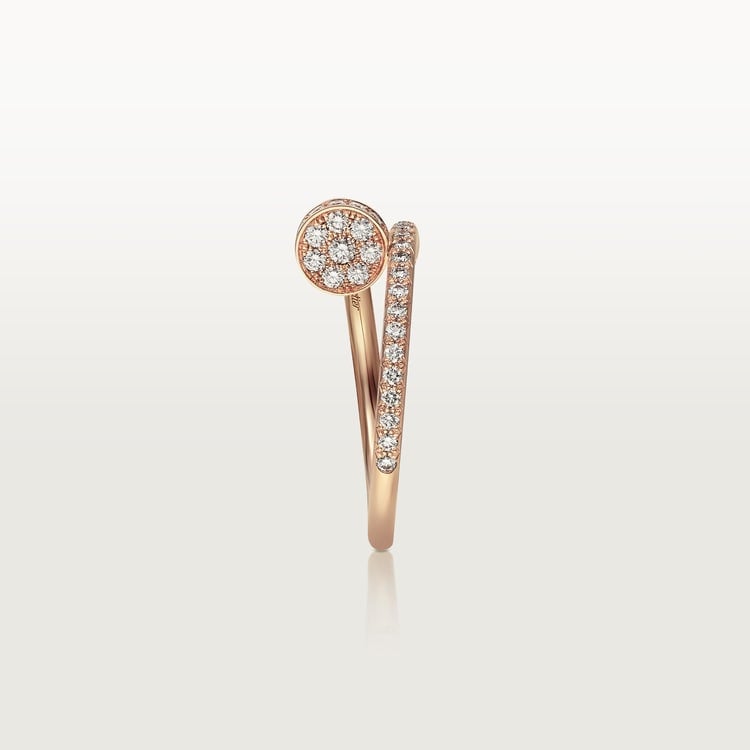 18K Gold Diamonds Juste un Clou Ring