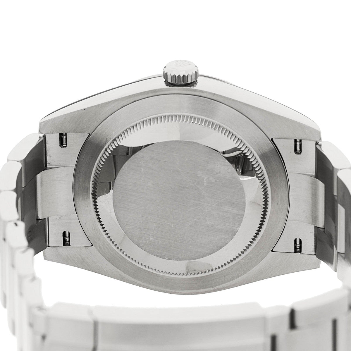 Rolex Stainless Steel 41mm Oyster Perpetual Watch Yellow 124300