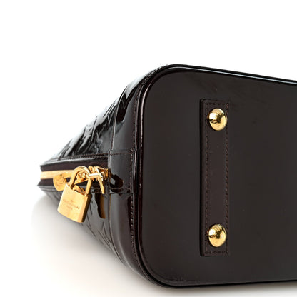 Louis Vuitton Vernis Alma PM Bag Amarante