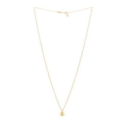 Tiffany 18K Yellow Gold 8mm HardWear Ball Pendant Necklace