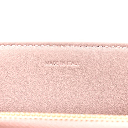 Celine Satinated Calfskin Mini 16 Top Handle Bag Bleached Pink