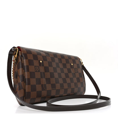 Louis Vuitton Damier Ebene Favorite MM Brown 1903756