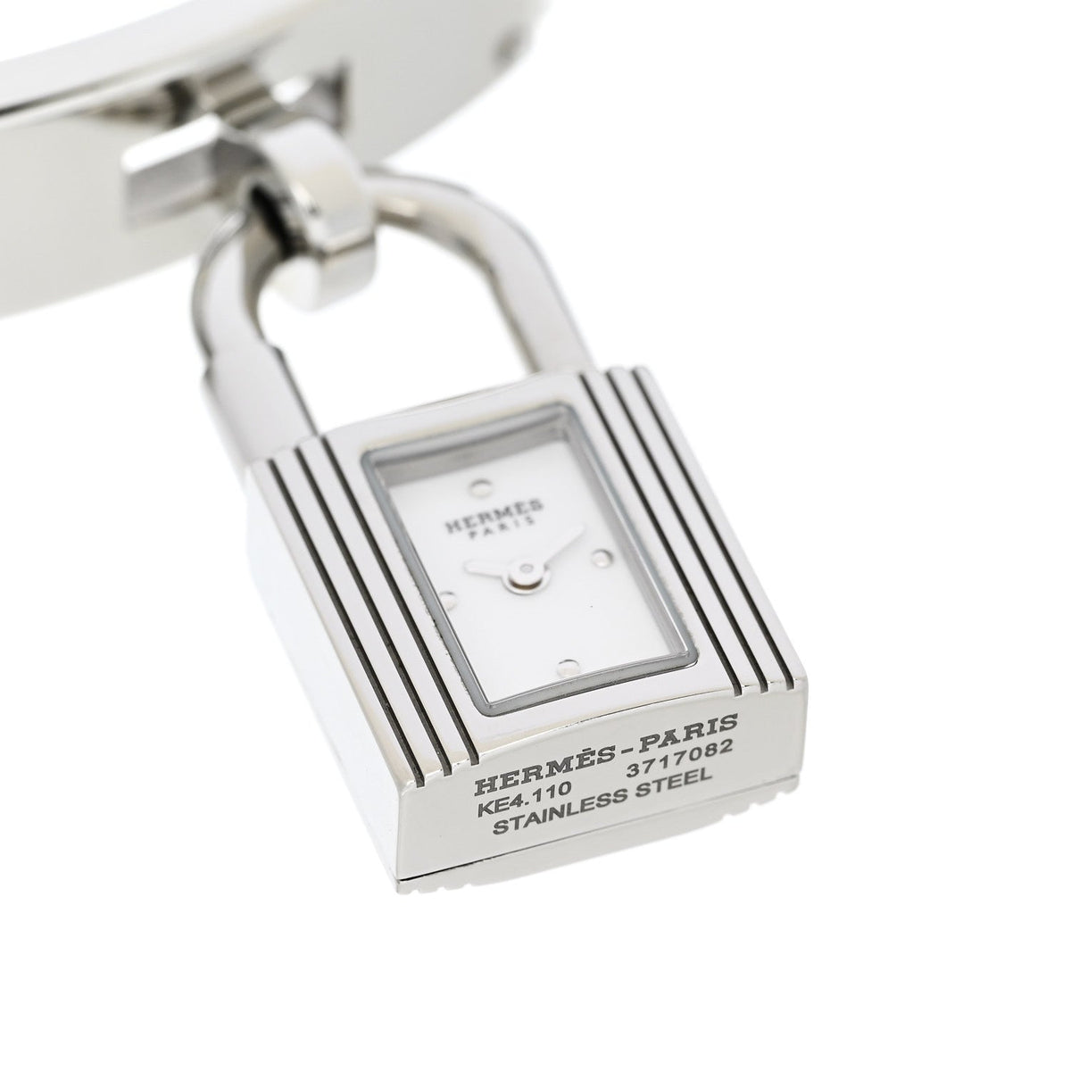 Hermes Stainless Steel 16mm Kelly Quartz Watch