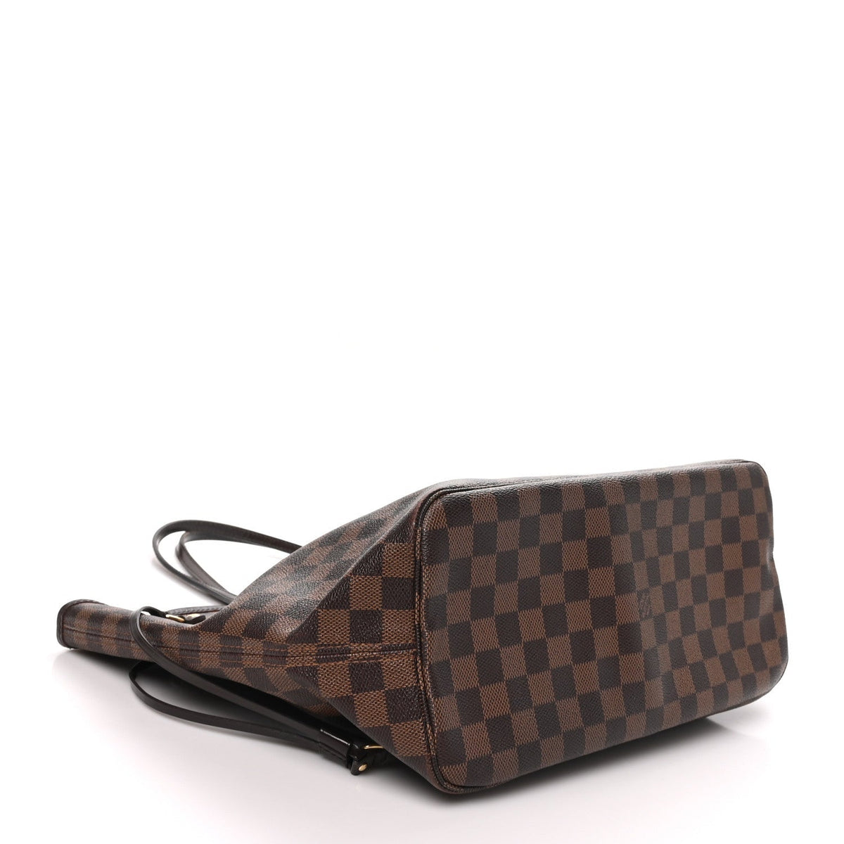 Louis Vuitton Damier Ebene Neverfull MM Bag Brown