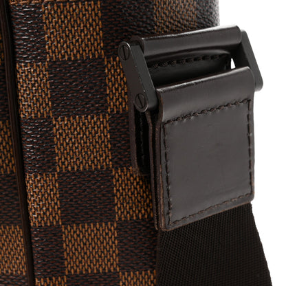 Louis Vuitton Damier Ebene Coated Canvas Olav MM Messenger Bag Brown