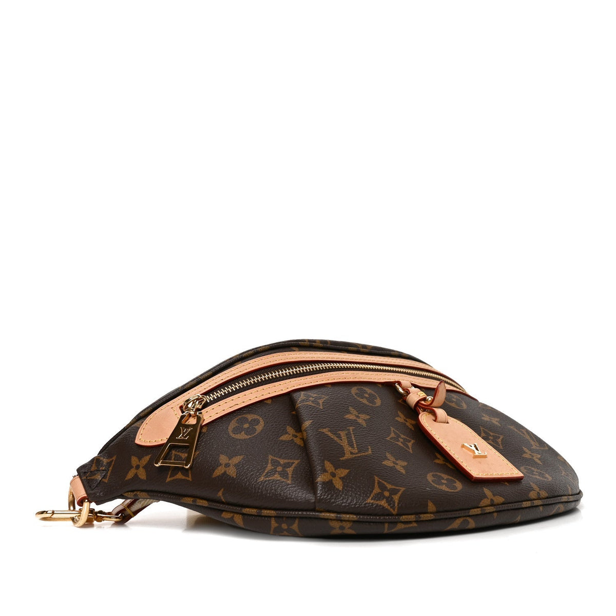 Louis Vuitton Monogram High Rise Bumbag Brown