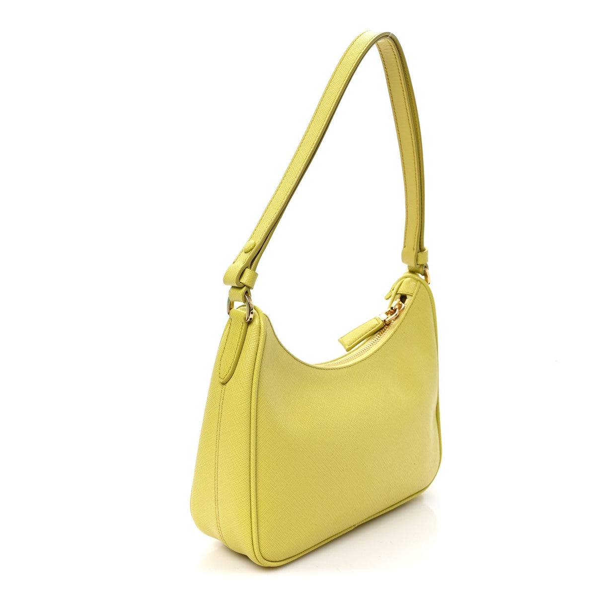 Prada Saffiano Lux Mini Re-Edition Shoulder Bag Cedro