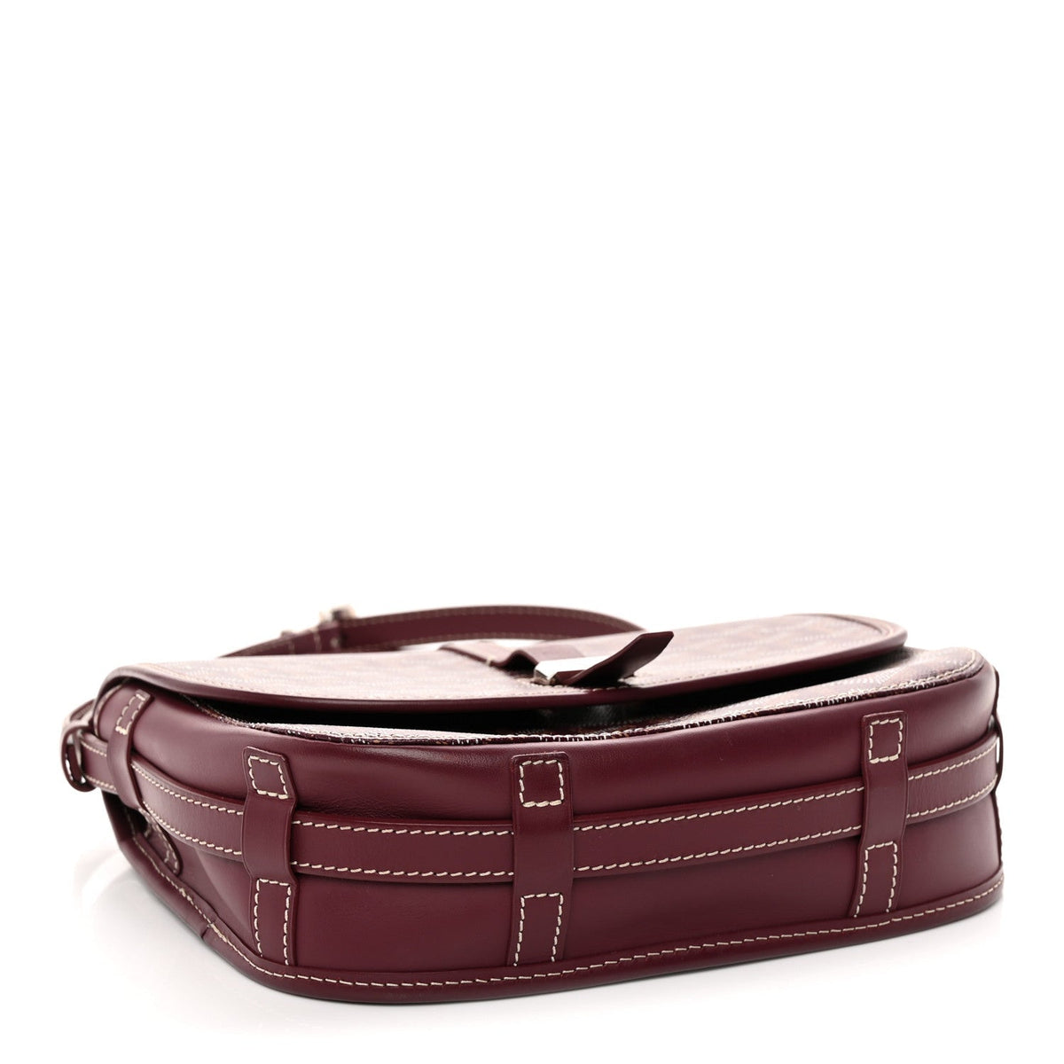 Goyard Goyardine Belvedere II PM Messenger Bag Bordeaux