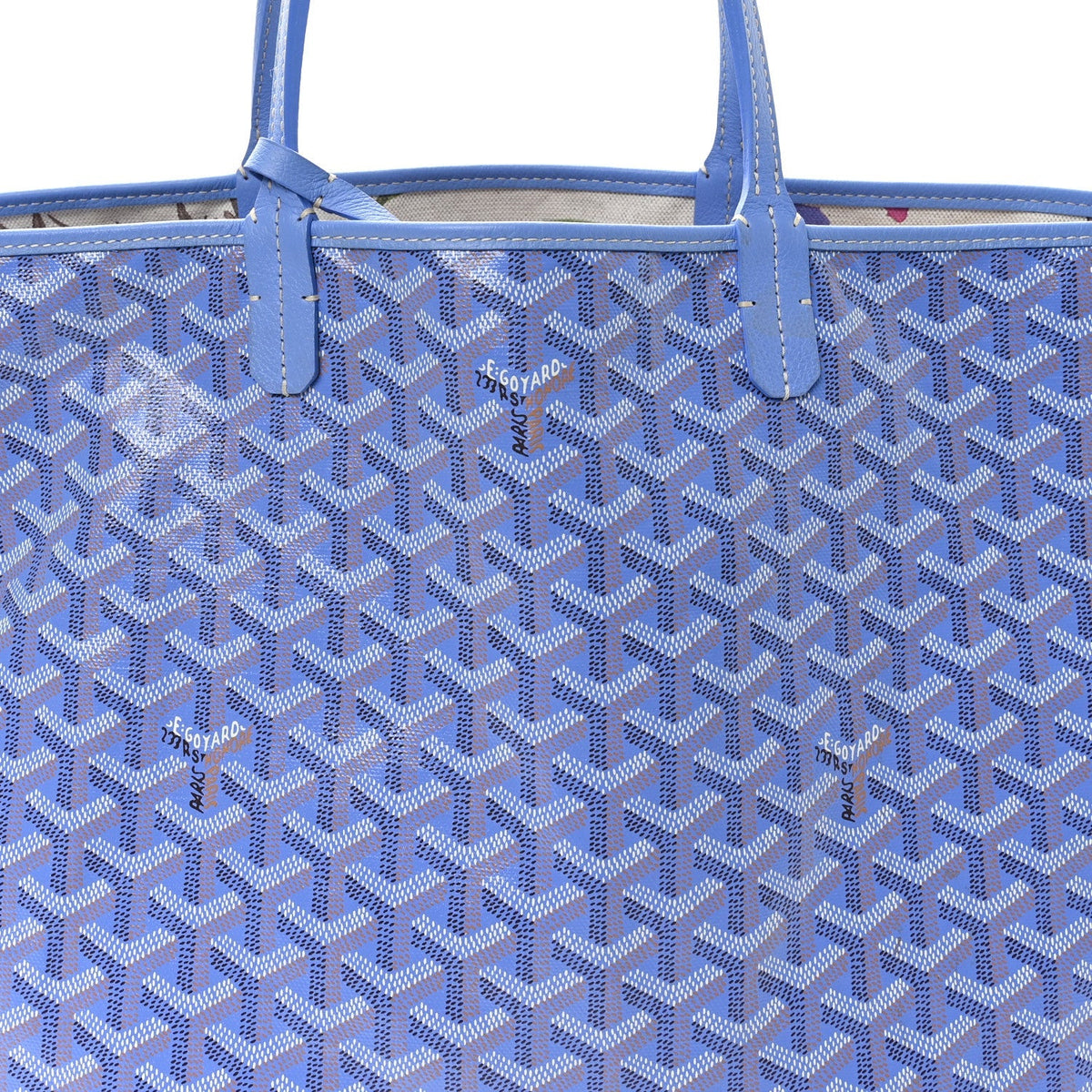 Goyard Goyardine Le Jardin Saint Louis PM Iris