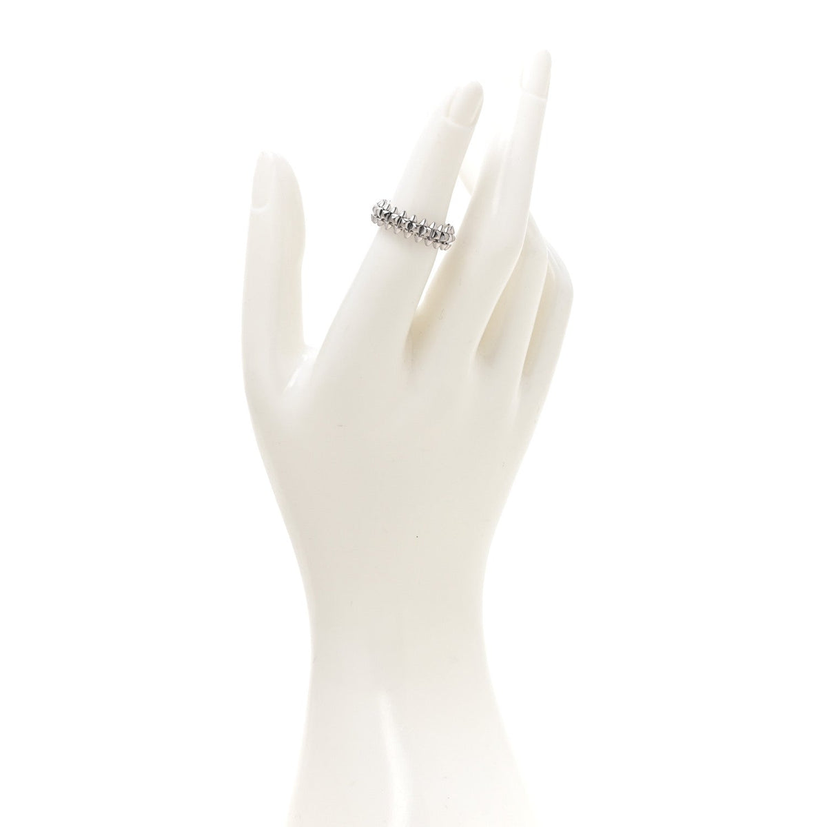 Cartier 18K White Gold SM Clash de Cartier Ring
