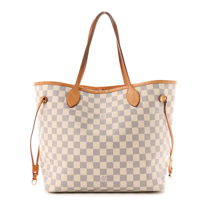 Louis Vuitton Damier Azur Neo Neverfull MM Rose Ballerine 1982992