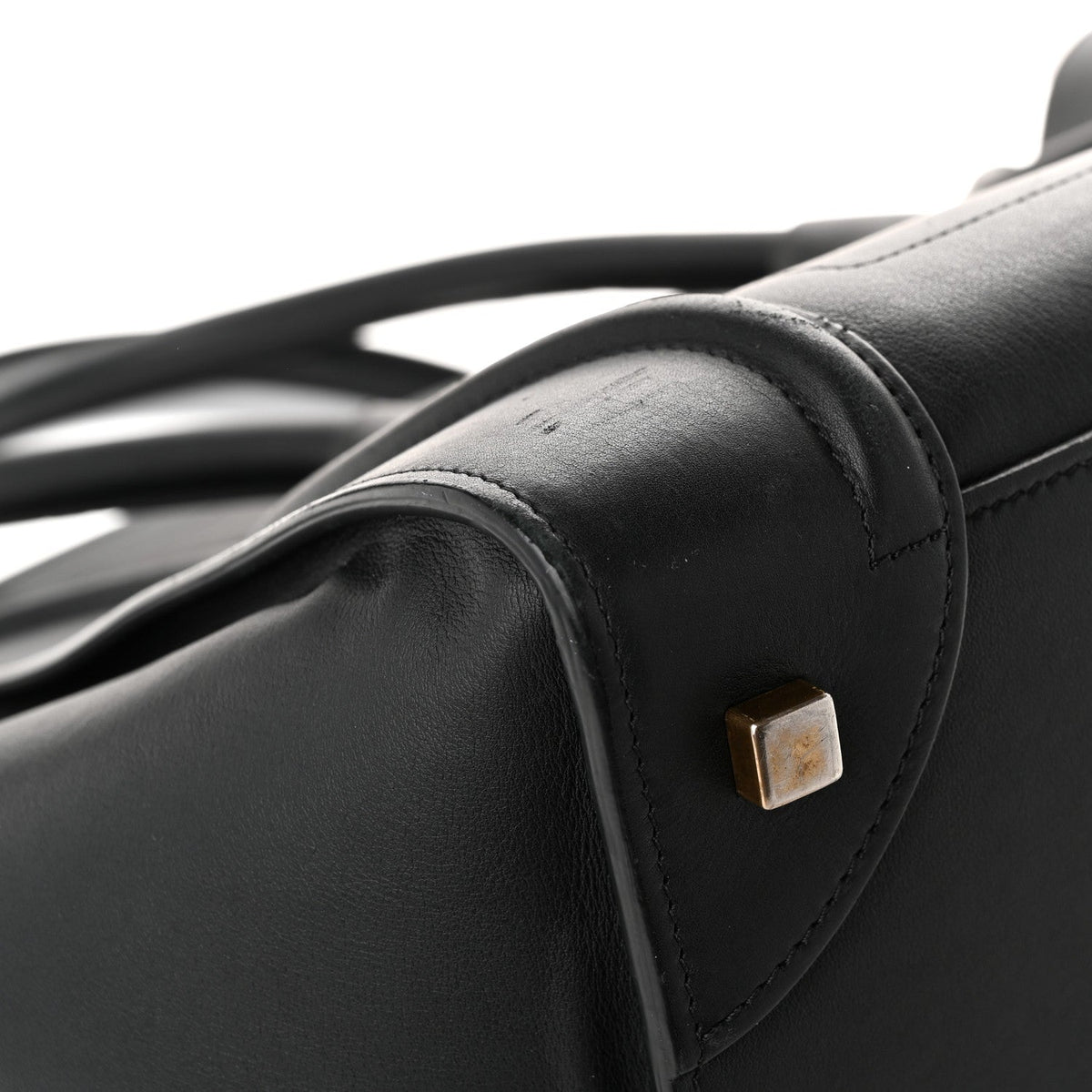 Celine Smooth Calfskin Mini Luggage Black 1943259