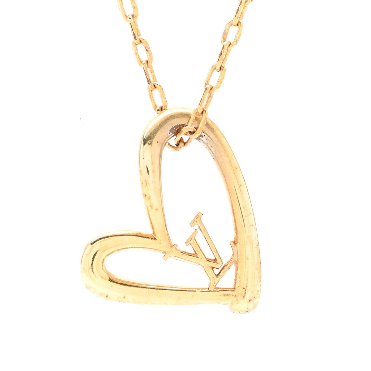 Metal Fall In Love Necklace