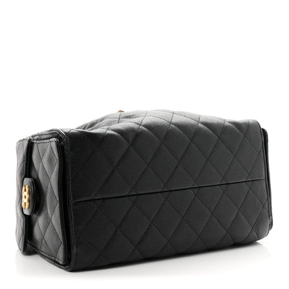 Chanel Caviar Quilted Small Chanel 25 Handbag Black