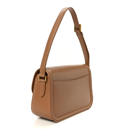 Saint Laurent Soft Ultracalfskin Monogram Small Solferino Shoulder Bag New Hazelnut