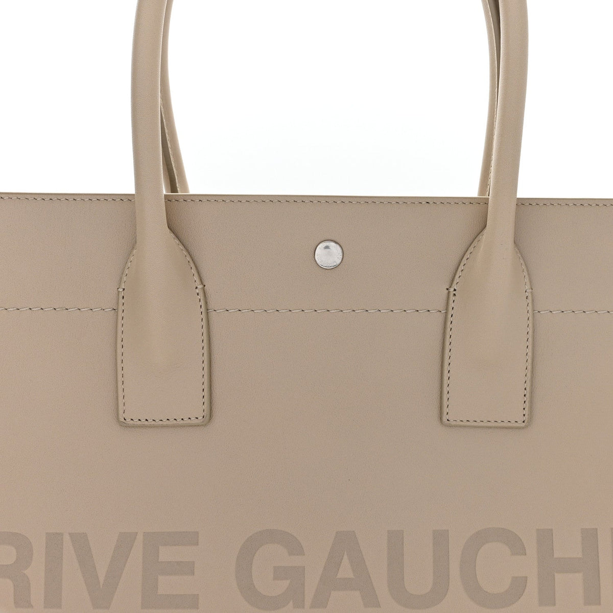Saint Laurent Vitello Large Rive Gauche Tote Sea Salt 1914976