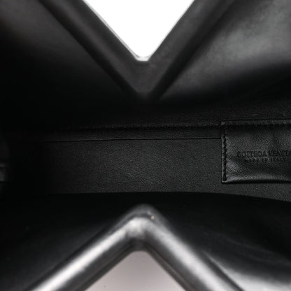Bottega Veneta Calfskin Small The Point Triangle Bag Black