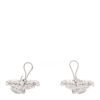 Parker & West 18K White Gold Diamond 10.19ctw Drop Earrings