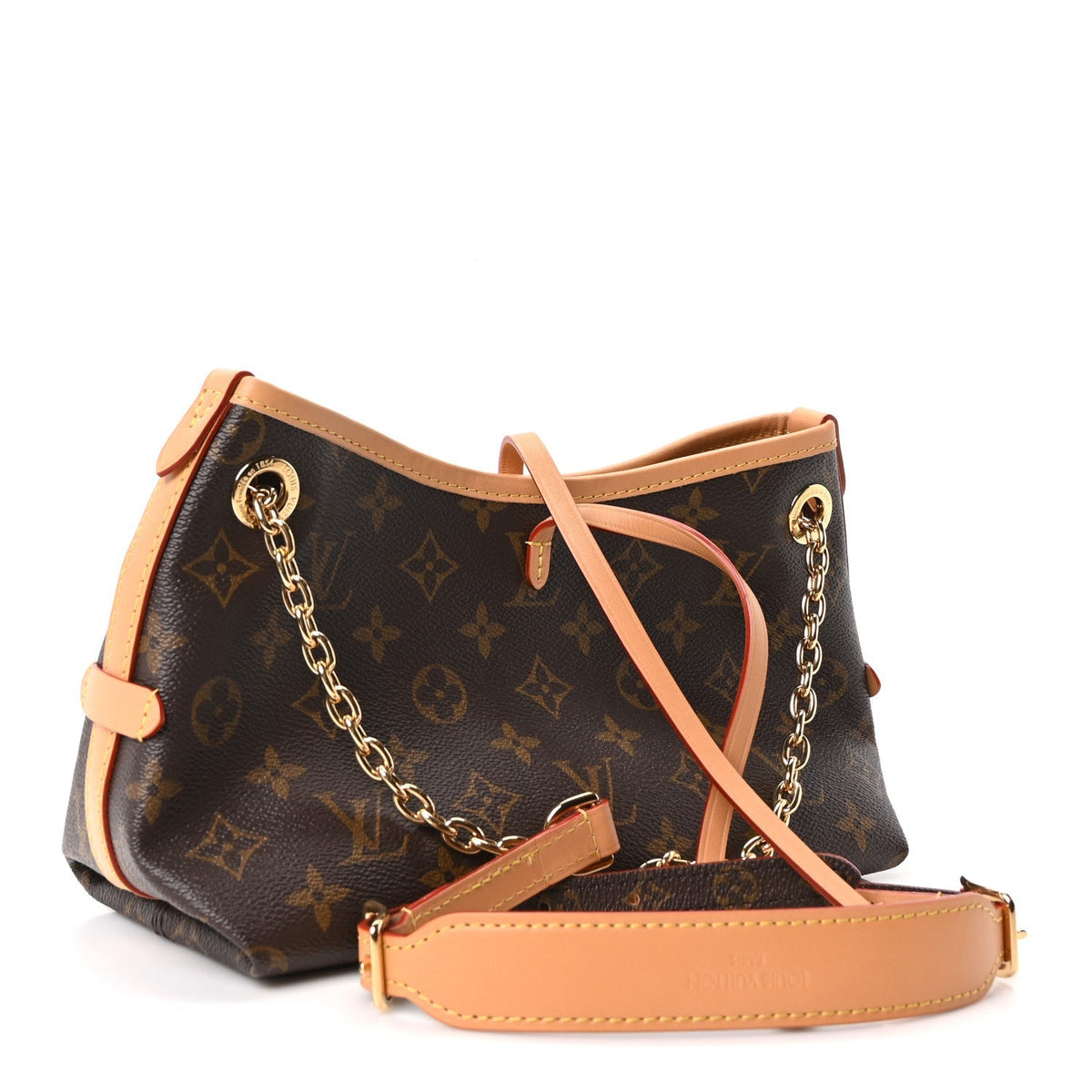 Louis Vuitton Monogram CarryAll BB Brown