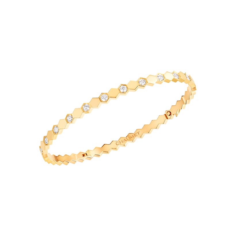 18K Gold Diamonds Chaumet Bee My Love Bracelet