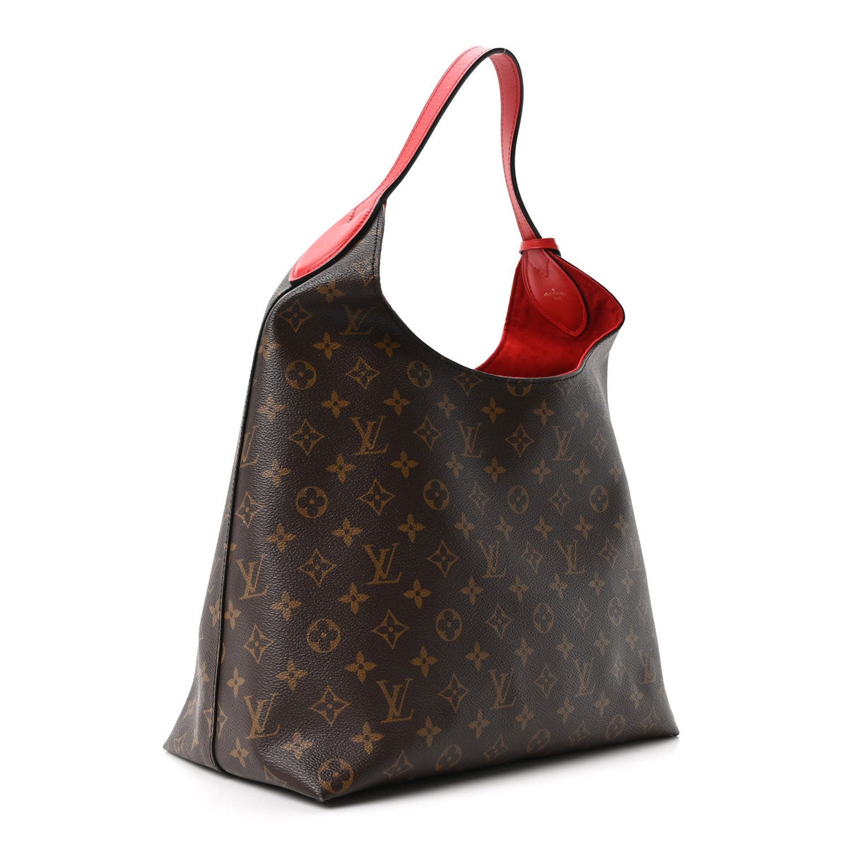 Louis Vuitton Monogram Flower Hobo Coquelicot 1882329