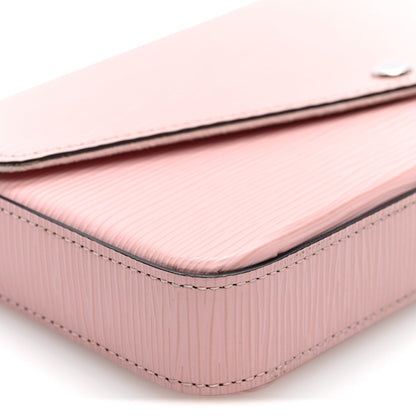 Louis Vuitton Epi Pochette Felicie Rose Ballerine