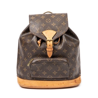 Vintage Montsouris Backpack Monogram Canvas MM