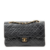 Vintage Classic Double Flap Bag Quilted Lambskin Medium