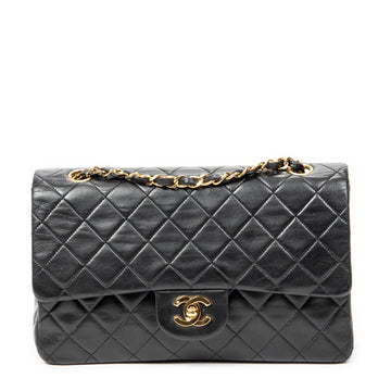Vintage Classic Double Flap Bag Quilted Lambskin Medium