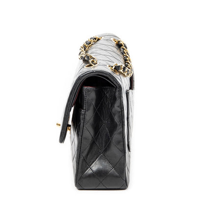Vintage Classic Double Flap Bag Quilted Lambskin Medium
