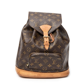 Vintage Montsouris Backpack Monogram Canvas MM