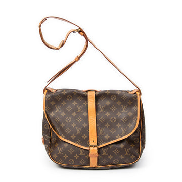 Saumur Handbag Monogram Canvas 35
