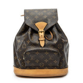 Vintage Montsouris Backpack Monogram Canvas MM
