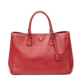 Lux Open Tote Saffiano Leather Large