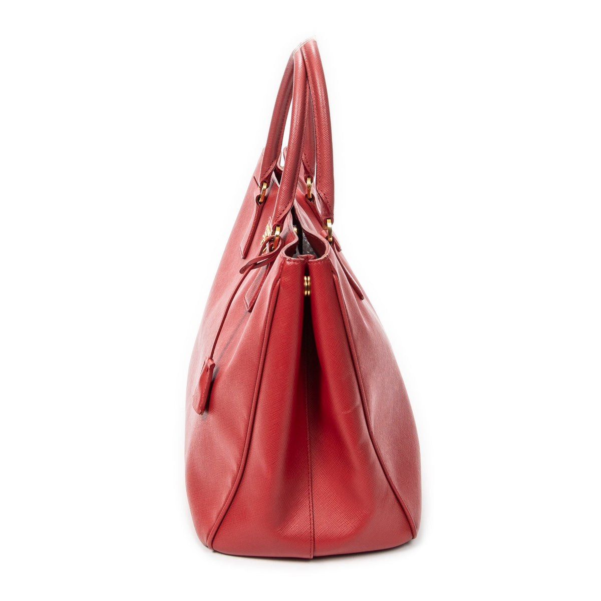 Lux Open Tote Saffiano Leather Large