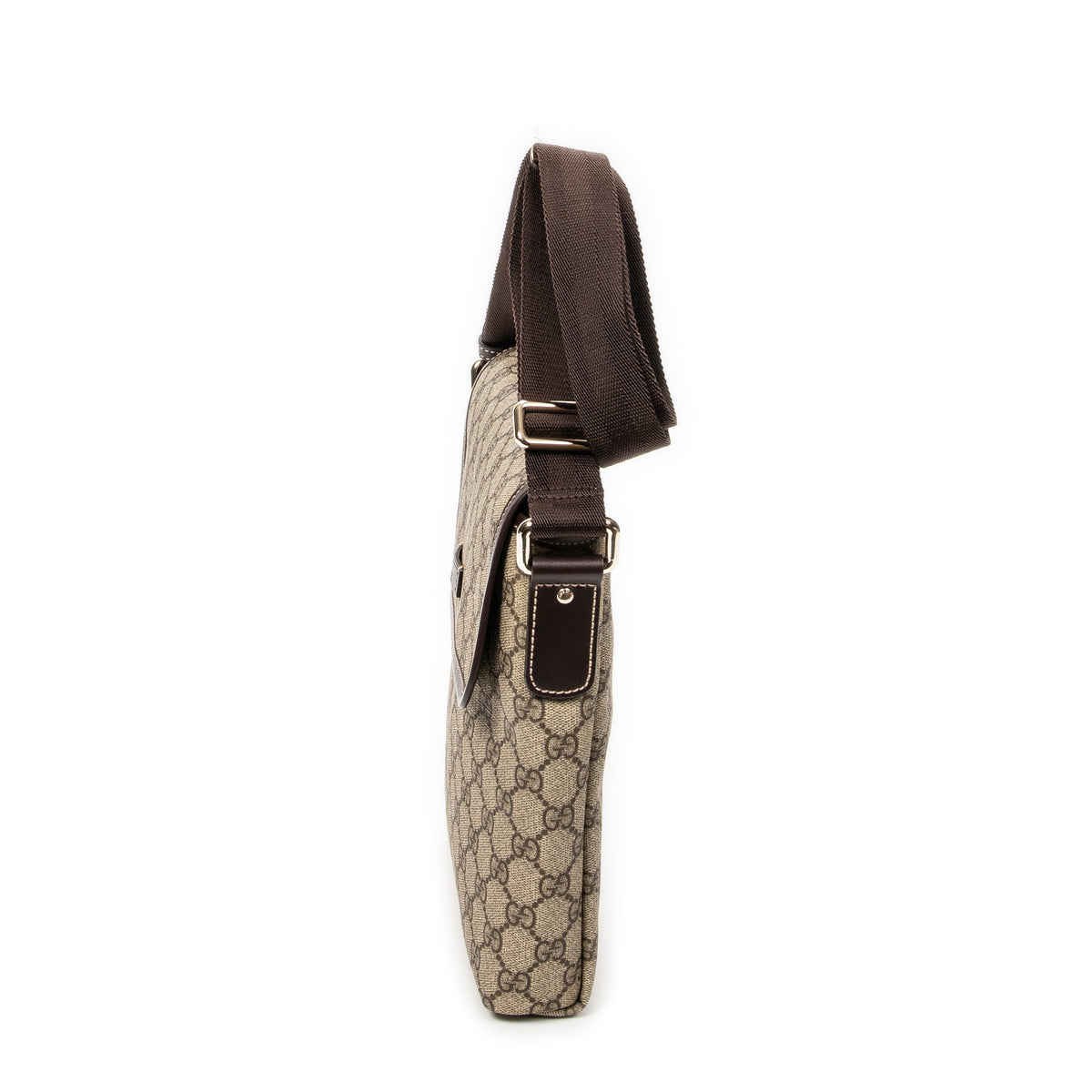 Flap Messenger GG Coated Canvas Small