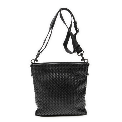Flat Messenger Bag Intrecciato Nappa Medium