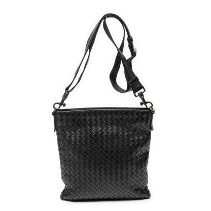 Flat Messenger Bag Intrecciato Nappa Medium
