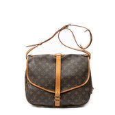 Saumur Handbag Monogram Canvas 35