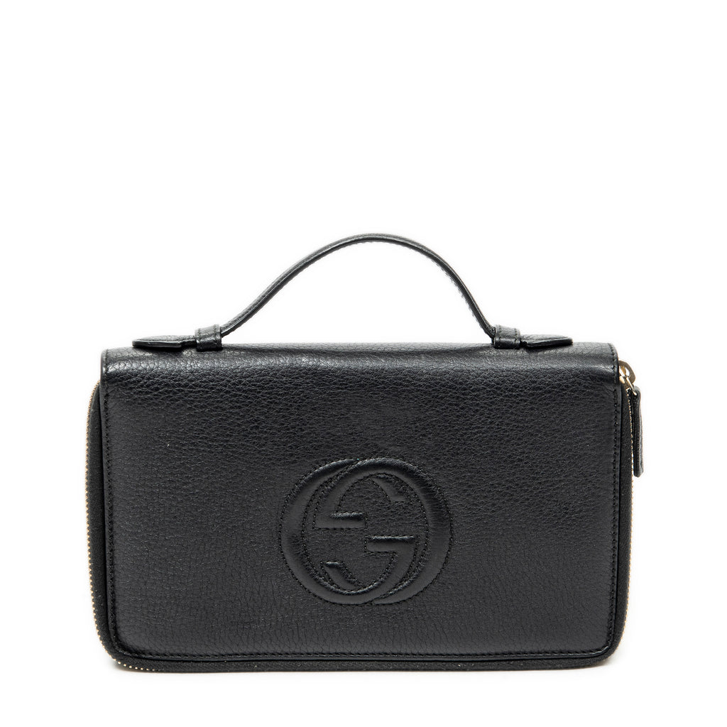 Soho Wallet on Chain Leather