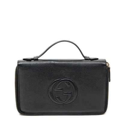 Soho Wallet on Chain Leather