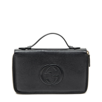 Soho Wallet on Chain Leather