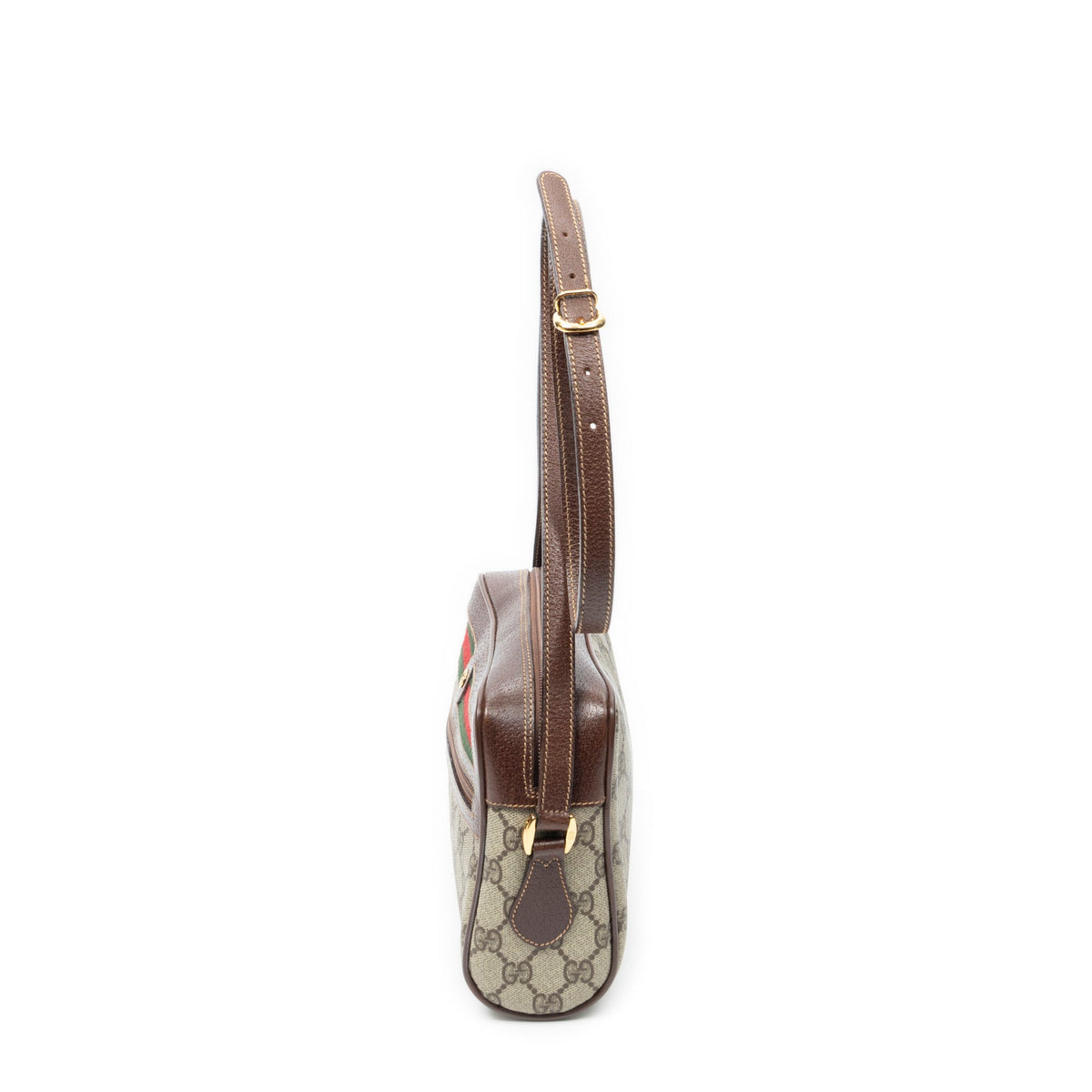 Ophidia Shoulder Bag GG Coated Canvas Small