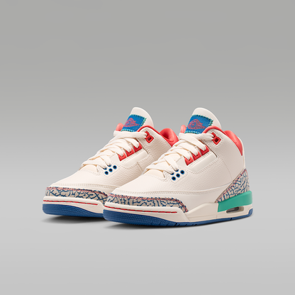 Jordan Air 3 Retro Play Your Way Big Kids' Shoes IO2076-100